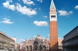 venezia veneto italia campanile di san marco monumento storico antico