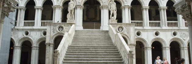 venezia veneto italia palazzo ducale scala dei giganti